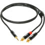 Кабель коммутационный KLOTZ KY7-090 MINILINK PRO Y-CABLE BLACK 0.9 M
