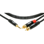 Кабель коммутационный KLOTZ KY7-090 MINILINK PRO Y-CABLE BLACK 0.9 M