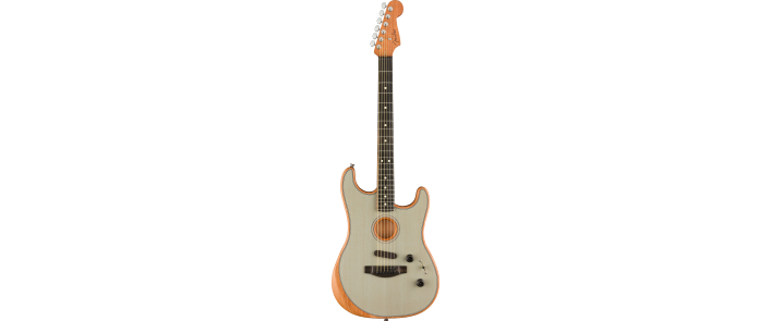 Электрогитара FENDER AMERICAN ACOUSTASONIC STRATOCASTER SONIC BLUE