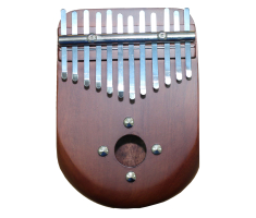 Калимба PALM PERCUSSION KALIMBA CURVE SHAPE BROWN