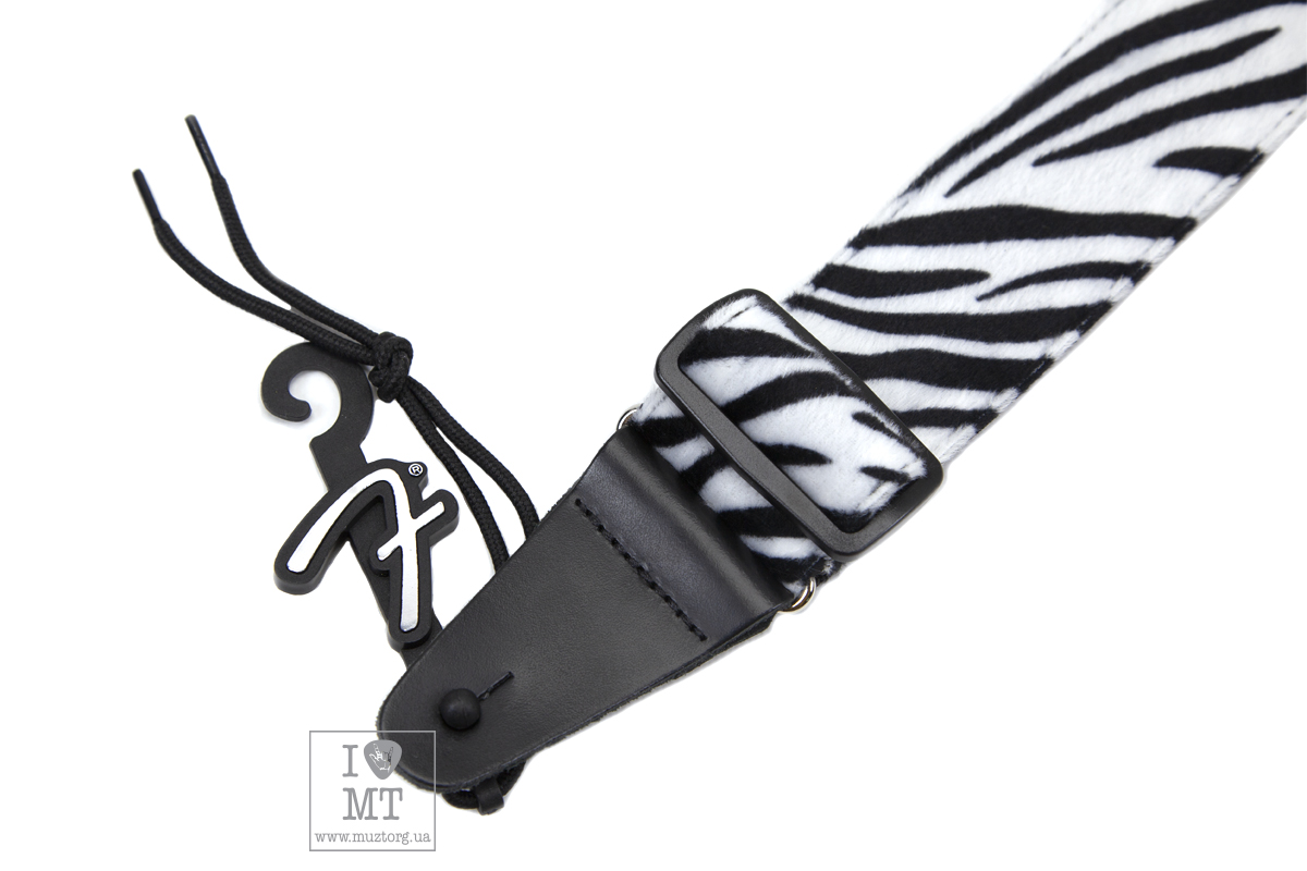 Ремінь гітарний FENDER STRAP 2" WILD ZEBRA