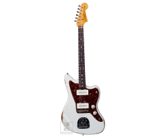 Електрогітара FENDER CUSTOM SHOP 1965 JAZZMASTER RELIC AGED OLYMPIC WHITE NAMM LIMITED