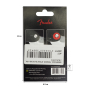FENDER STRAP BLOCKS 4 PK 2 BLK/2 SFG Резиновая прокладка