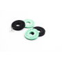 FENDER STRAP BLOCKS 4 PK 2 BLK/2 SFG Резиновая прокладка