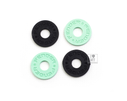 FENDER STRAP BLOCKS 4 PK 2 BLK/2 SFG Резиновая прокладка