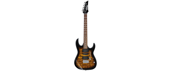 Електрогітара IBANEZ GRX70QA-SB