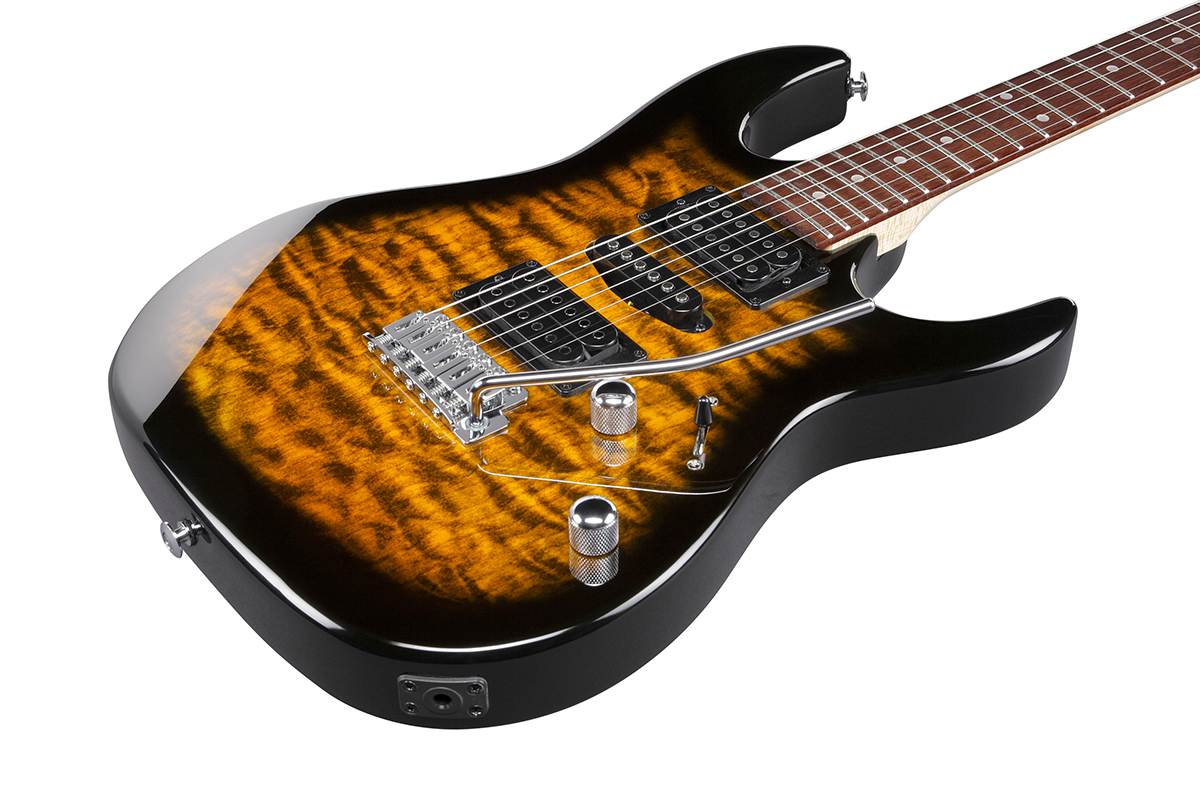 Електрогітара IBANEZ GRX70QA-SB