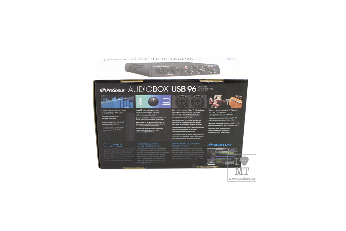 PRESONUS AudioBox USB 96 25th Anniversary Edition Аудиоинтерфейс