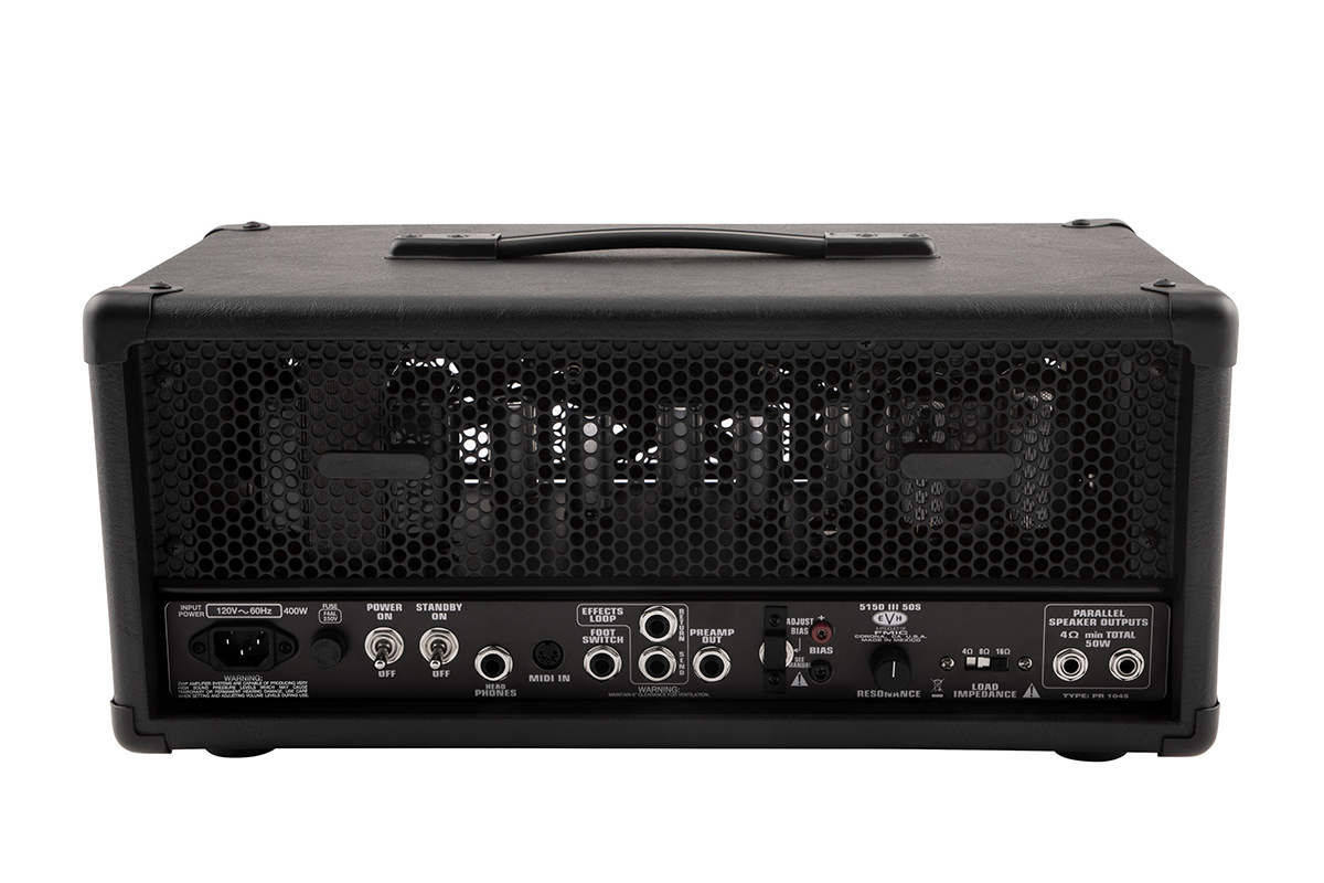 EVH 5150III 50S 6L6 HEAD BLACK Гитарный усилитель