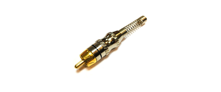 AVZHEZH A0118 BK Коннектор RCA