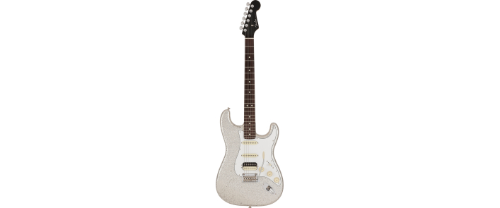 FENDER MIJ LTD STRATOCASTER HSS RW SILVER SPARKLE Електрогітара