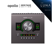 Аудиоинтерфейс UNIVERSAL AUDIO Apollo Twin X DUO Heritage Edition (Desktop/Mac/TB3)