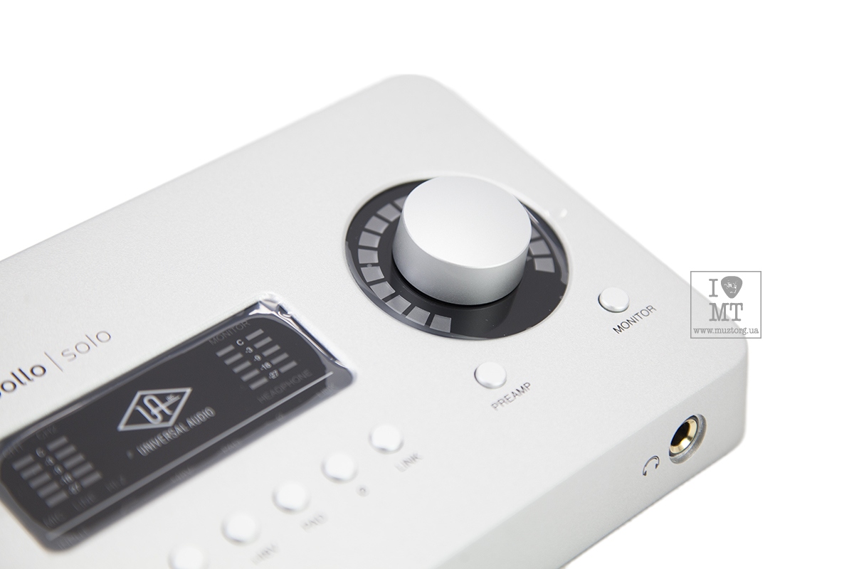 Аудиоинтерфейс UNIVERSAL AUDIO Apollo Solo Heritage Edition (Desktop/Mac/TB3)