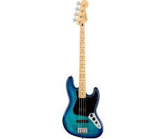 FENDER PLAYER JAZZ BASS PLUS TOP LIMITED MN BLUE BURST Бас-гитара