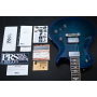 Электрогитара PRS P245 10 top Blue Wrap Burst Custom Color One Of A Kind
