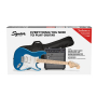 Гитарный набор с электрогитарой SQUIER AFFINITY SERIES STRAT PACK HSS LAKE PLACID BLUE