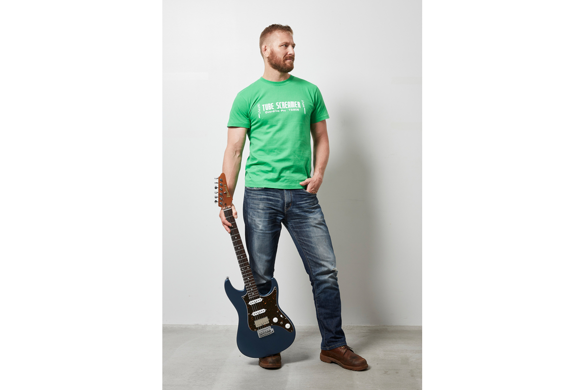 IBANEZ IBAT010L T-Shirt TS Green L Size Футболка