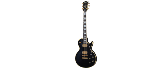 Электрогитара GIBSON CUSTOM SHOP 1968 LES PAUL REISSUE MURPHY LAB EBONY ULTRA LIGHT AGED
