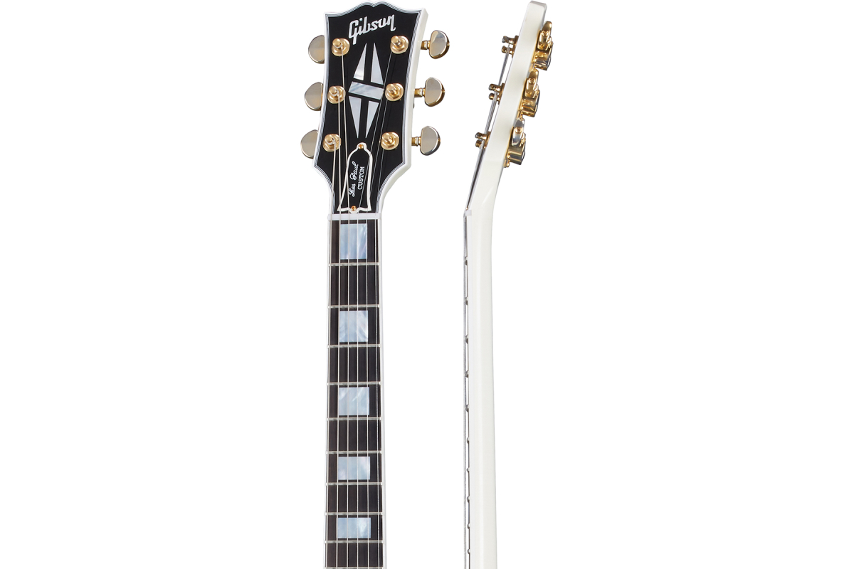 Электрогитара GIBSON CUSTOM SHOP 1963 LES PAUL SG CUSTOM WITH MAESTRO VIBROLA MURPHY LAB CLASSIC WHITE ULTRA LIGHT AGED