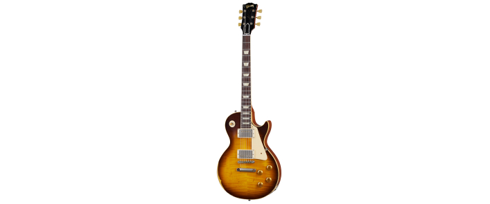 Электрогитара GIBSON CUSTOM SHOP 1959 LES PAUL STANDARD MURPHY LAB KINDRED BURST ULTRA HEAVY AGED