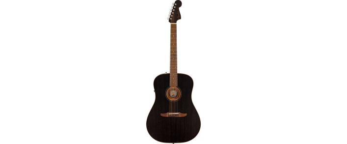 FENDER REDONDO SPECIAL OPEN PORE BLACK TOP LTD Гитара электроакустическая
