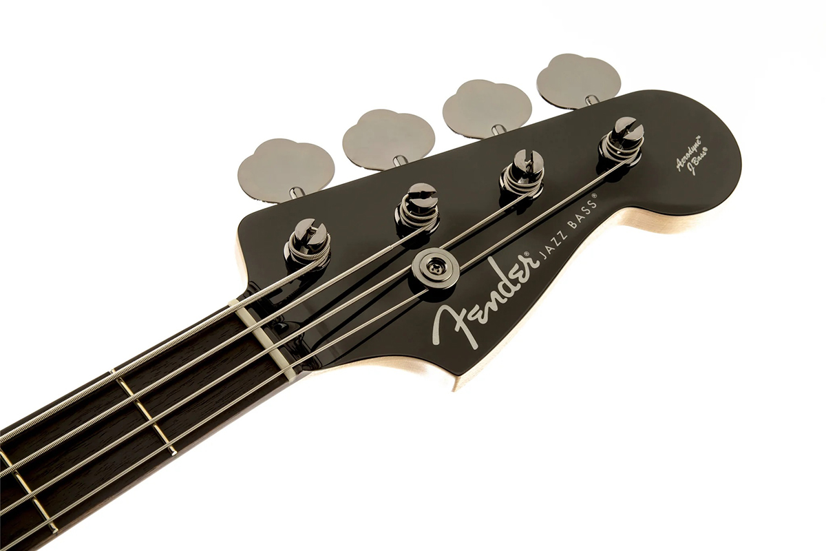 FENDER AERODYNE JAZZ BASS RW BLACK Бас-гітара