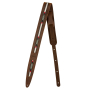 Ремень гитарный FENDER STRAP ACOUSTIC PARAMOUNT LEATHER BROWN