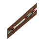 Ремень гитарный FENDER STRAP ACOUSTIC PARAMOUNT LEATHER BROWN