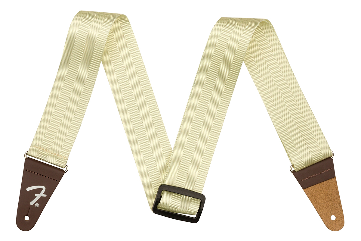 Ремінь гітарний FENDER STRAP 2" AM PRO BELT OLYMPIC WHITE