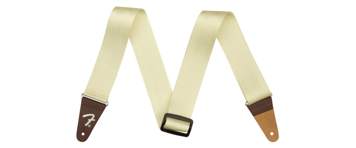 Ремінь гітарний FENDER STRAP 2" AM PRO BELT OLYMPIC WHITE