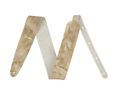 Ремень гитарный FENDER STRAP TIE DYE LEATHER NATURAL