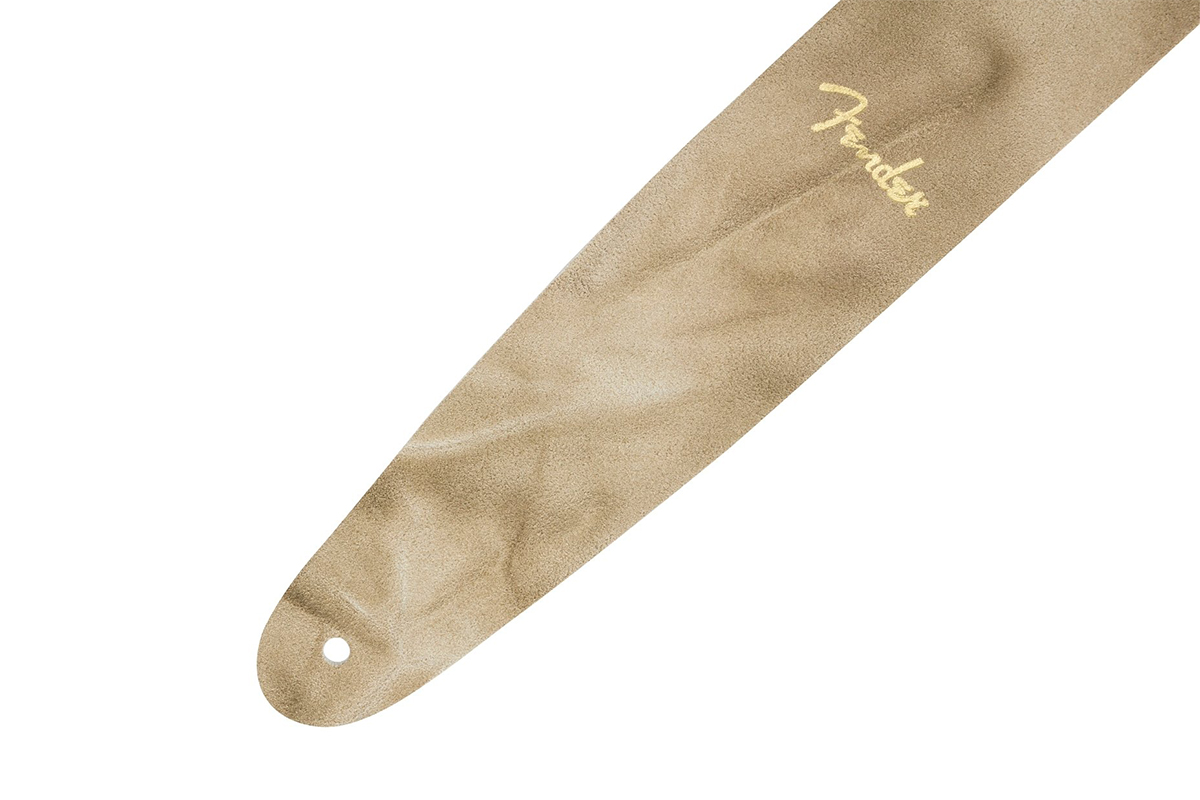 Ремень гитарный FENDER STRAP TIE DYE LEATHER NATURAL