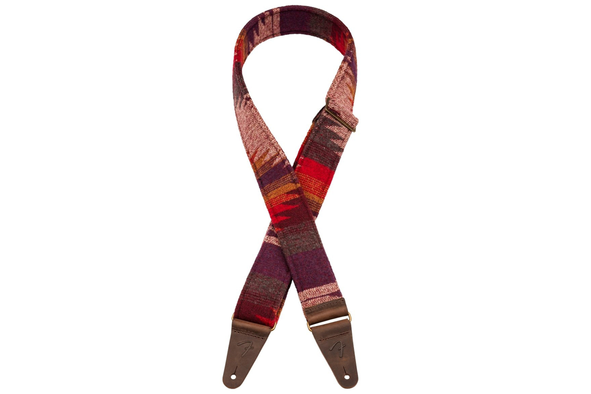 Ремень гитарный FENDER STRAP 2" ZION AZTEC PURPLE