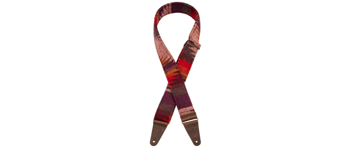 Ремень гитарный FENDER STRAP 2" ZION AZTEC PURPLE