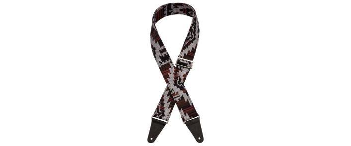 Ремень гитарный FENDER STRAP 2" ZION AZTEC BLACK