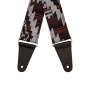 Ремень гитарный FENDER STRAP 2" ZION AZTEC BLACK