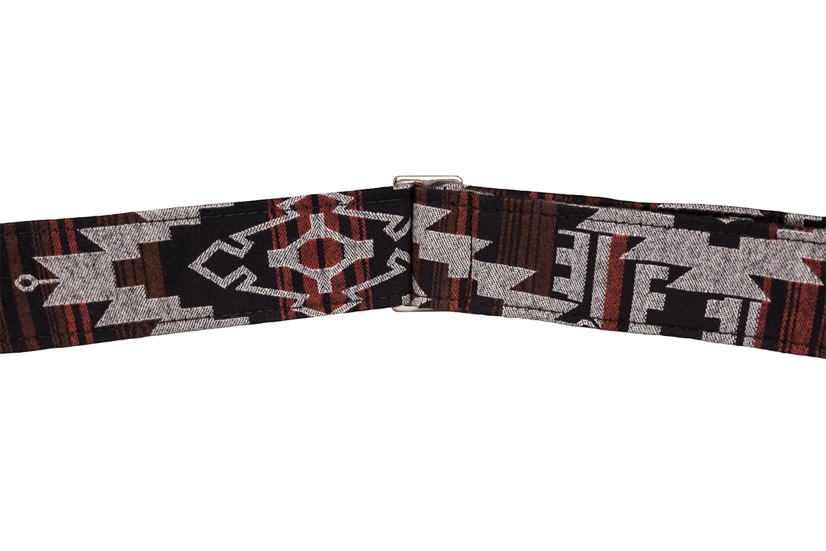 Ремень гитарный FENDER STRAP 2" ZION AZTEC BLACK