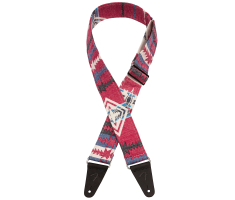 FENDER STRAP 2" ZION AZTEC RED Ремень гитарный
