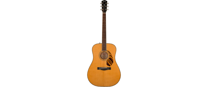 FENDER PD-220E DREADNOUGHT WITH CASE NATURAL Гитара электроакустическая