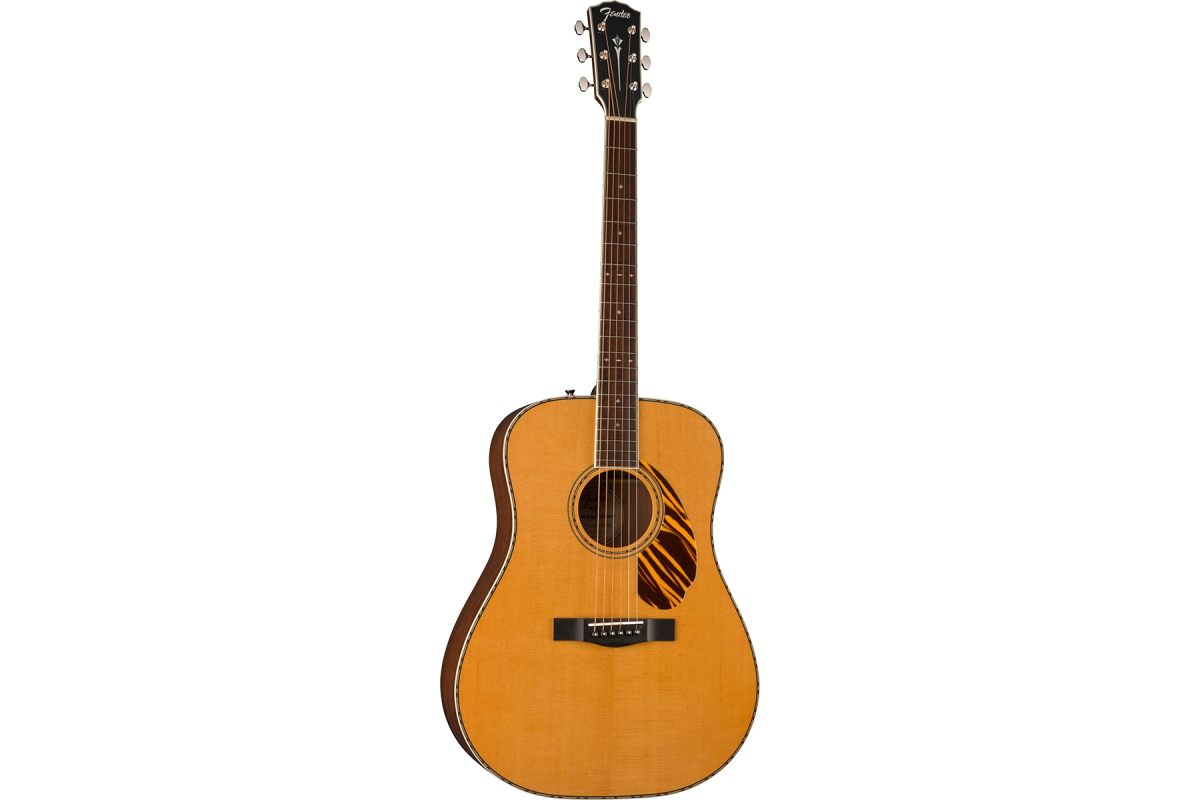 FENDER PD-220E DREADNOUGHT WITH CASE NATURAL Гитара электроакустическая