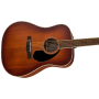 Гітара електроакустична FENDER PD-220E DREADNOUGHT ALL MAHOGANY WITH CASE AGED COGNAC BURST