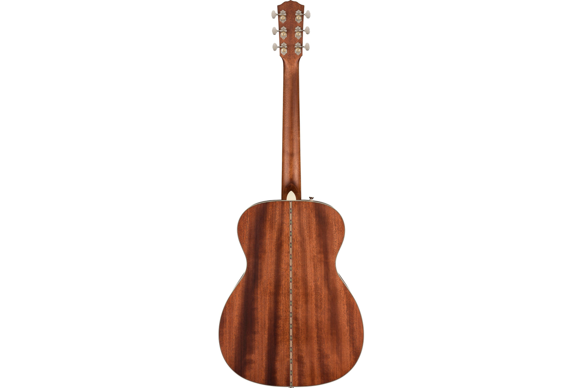 FENDER PO-220E ORCHESTRA ALL MAHOGANY WITH CASE AGED COGNAC BURST Гітара електроакустична