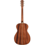 FENDER PO-220E ORCHESTRA ALL MAHOGANY WITH CASE AGED COGNAC BURST Гітара електроакустична