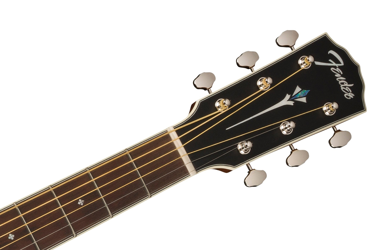 FENDER PO-220E ORCHESTRA ALL MAHOGANY WITH CASE AGED COGNAC BURST Гітара електроакустична