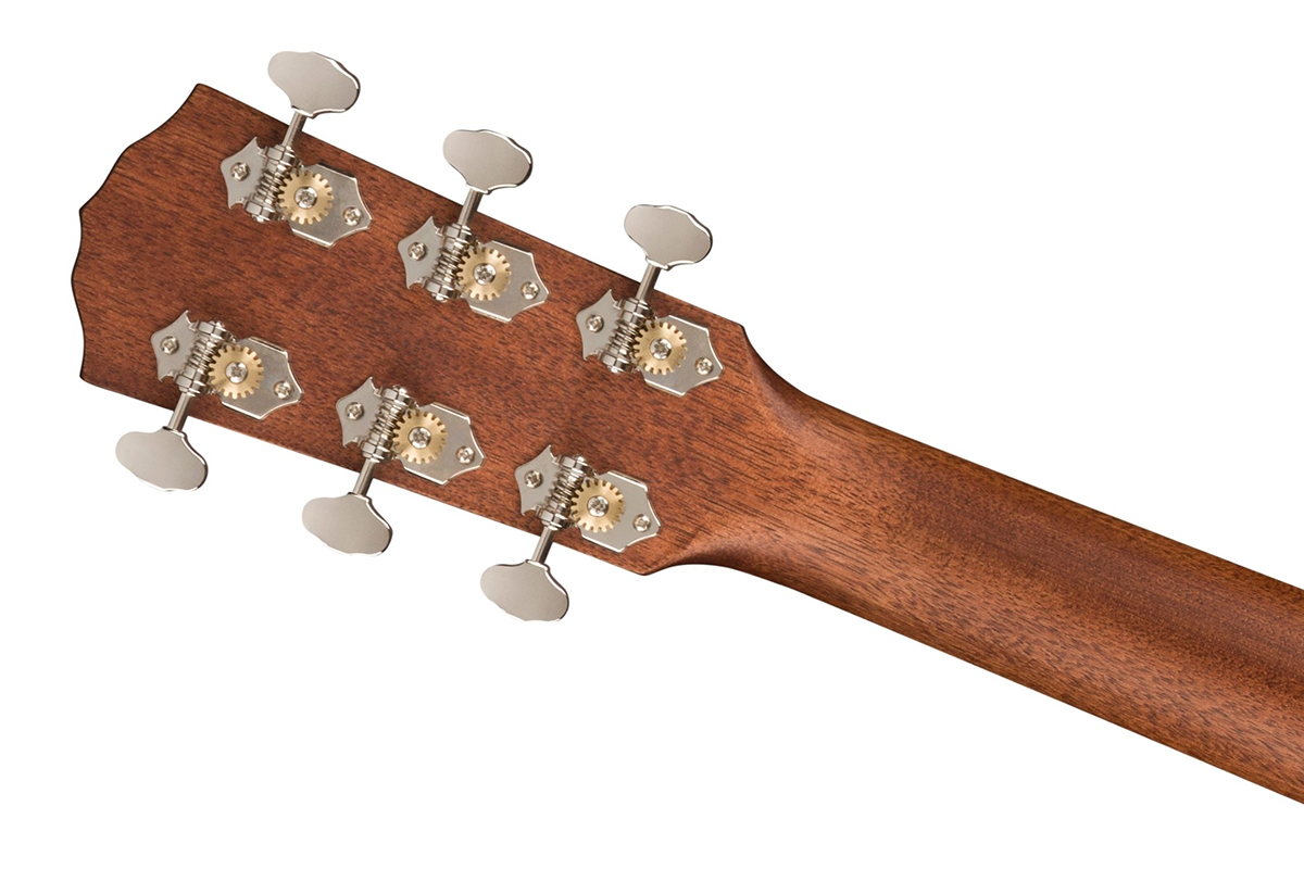 FENDER PO-220E ORCHESTRA ALL MAHOGANY WITH CASE AGED COGNAC BURST Гітара електроакустична