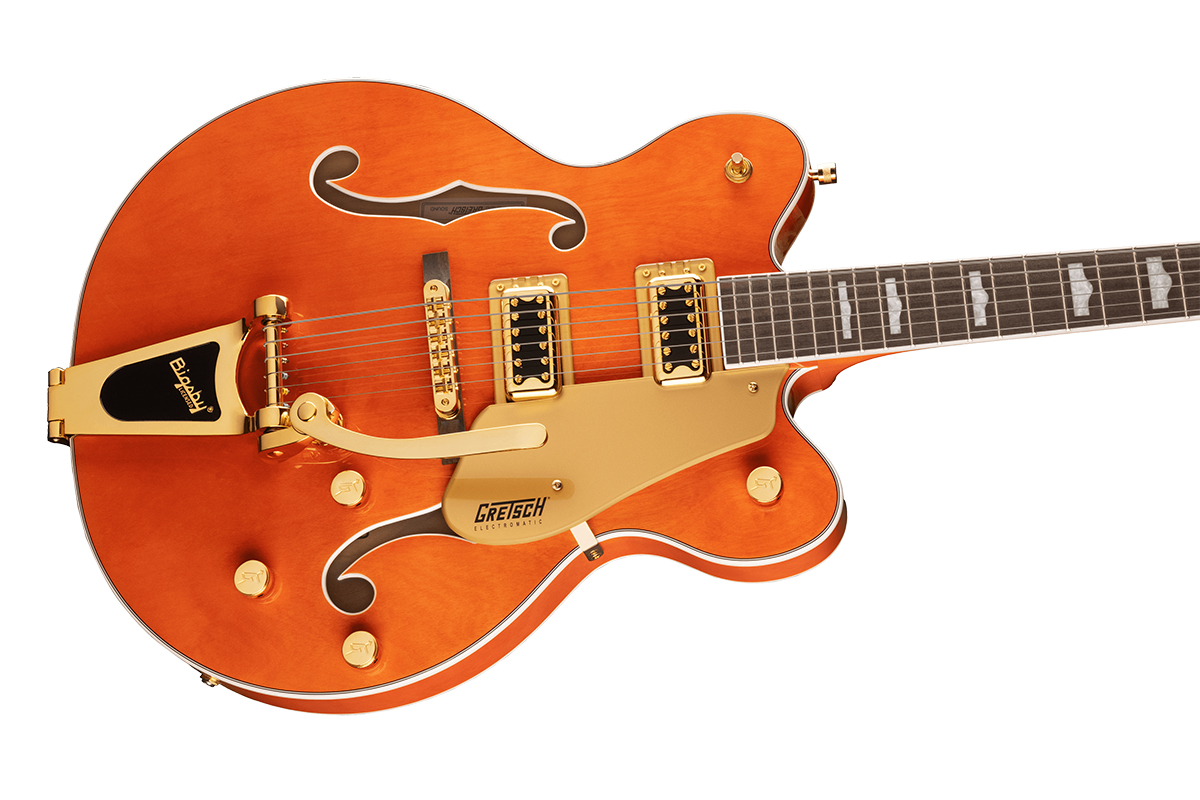 Гитара полуакустическая GRETSCH G5420T ELECTROMATIC CLASSIC HOLLOW BODY DOUBLE CUT LRL ORANGE STAIN