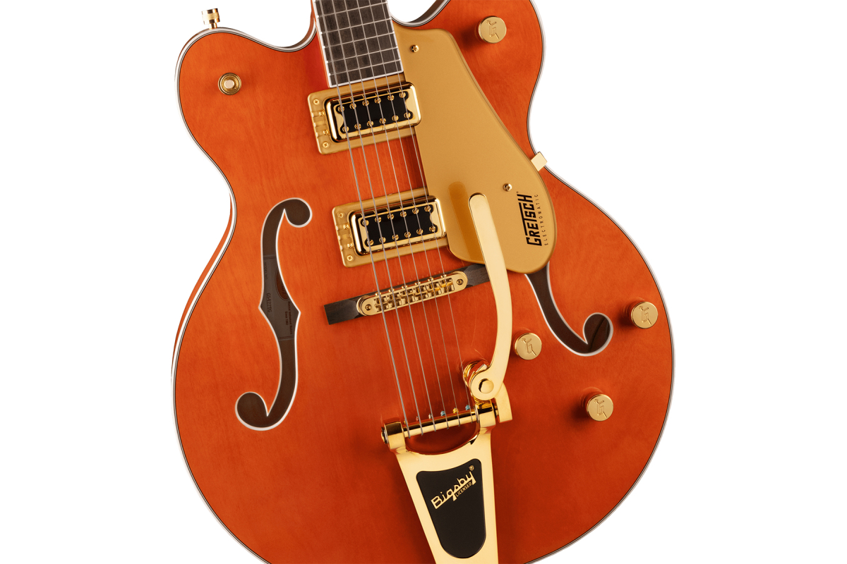 Гитара полуакустическая GRETSCH G5420T ELECTROMATIC CLASSIC HOLLOW BODY DOUBLE CUT LRL ORANGE STAIN