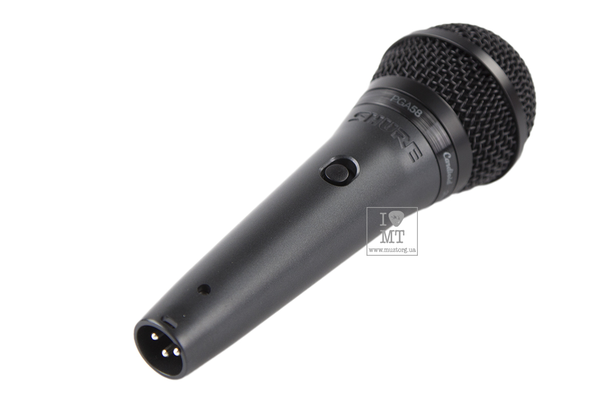 Мікрофон SHURE PGA58-XLR-E