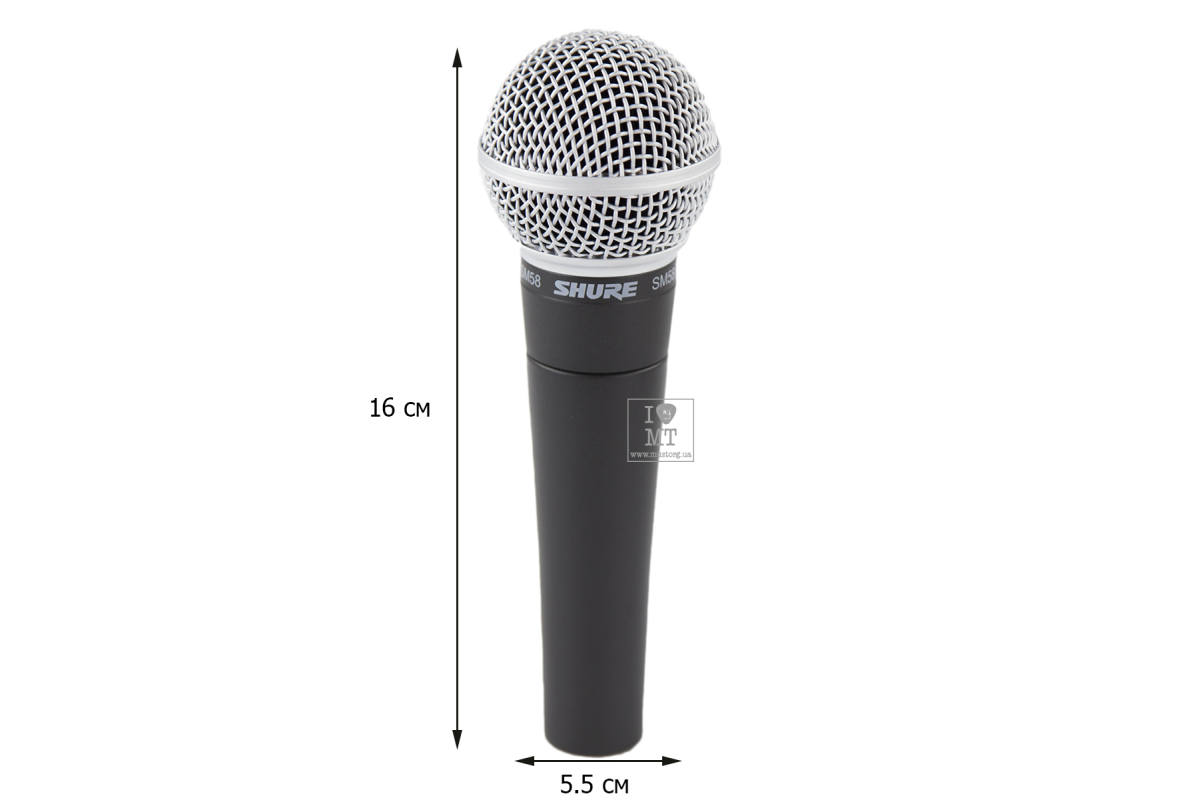 Мікрофон SHURE SM58-LCE