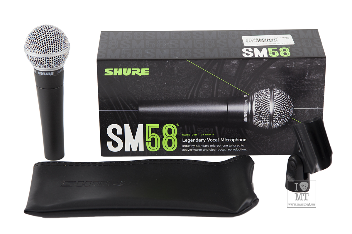 Мікрофон SHURE SM58-LCE